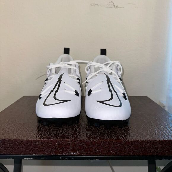 ✅ New Nike Alpha Menace Pro 3 Men's Size 13 White Mid Cut Football Cleats - Picture 2 of 7